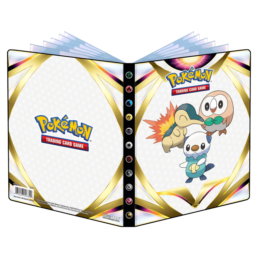 Pokemon: Cyndaquil, Rowlet and Oshawott 4 Pocket Portfolio