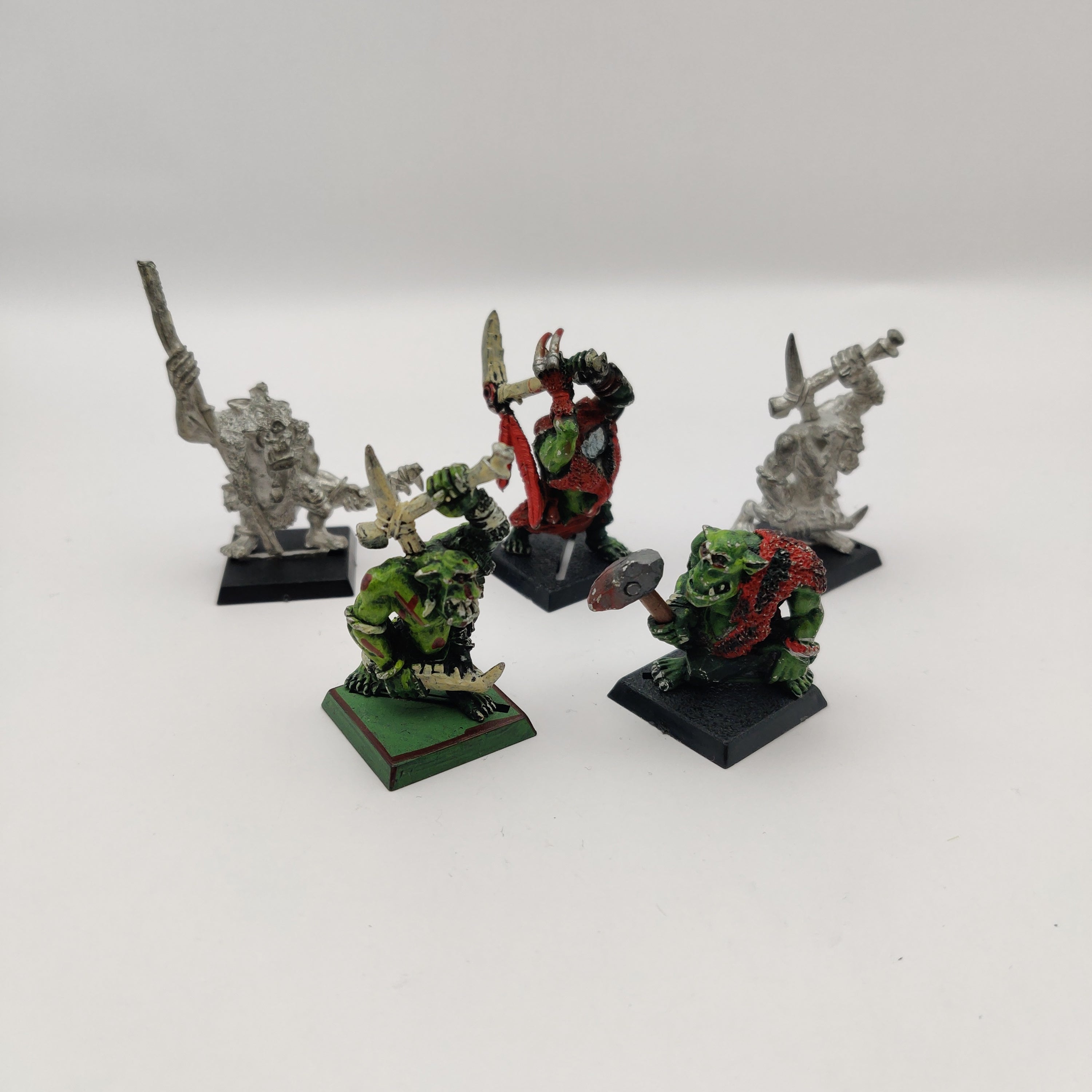 Warhammer Fantasy Savage Orcs x5 Metal OOP AZ179-0430