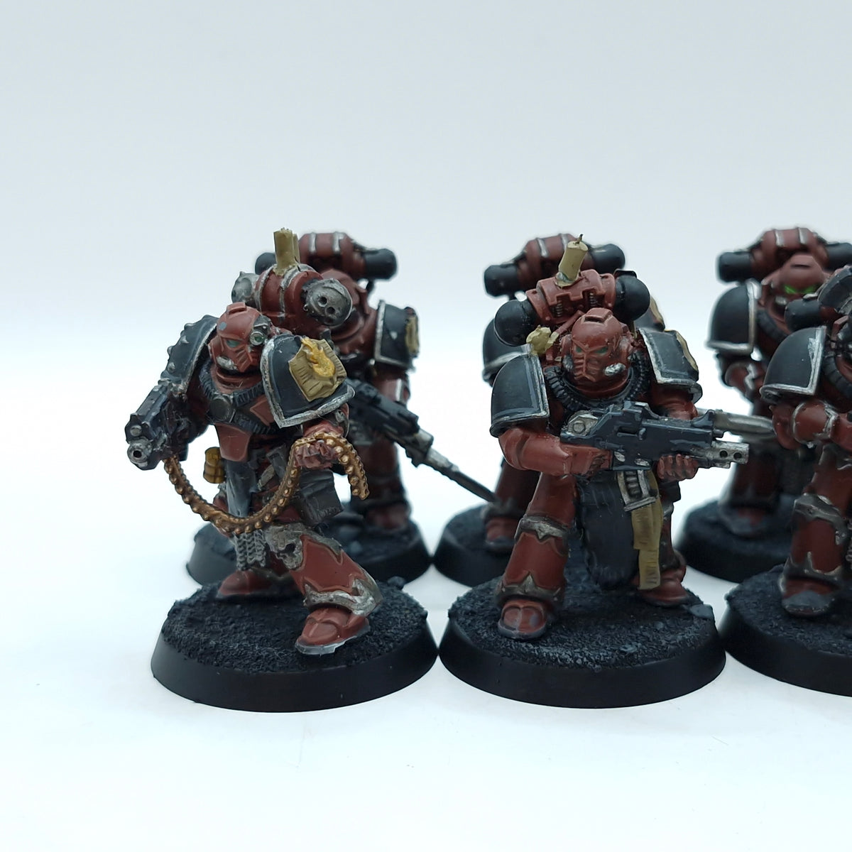 Warhammer Horus Heresy: Space Marine Word Bearers Tactical Squad - Well Painted (BTD61)