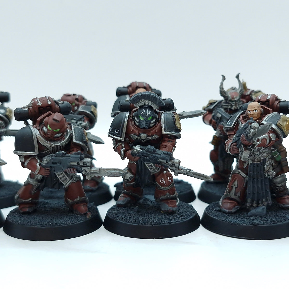 Warhammer Horus Heresy: Space Marine Word Bearers Tactical Squad - Well Painted (BTD60)