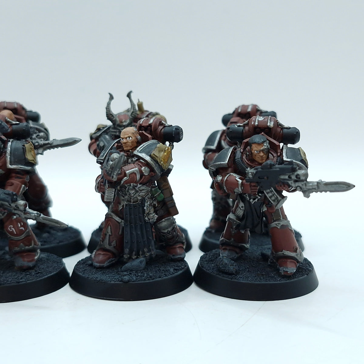 Warhammer Horus Heresy: Space Marine Word Bearers Tactical Squad - Well Painted (BTD60)