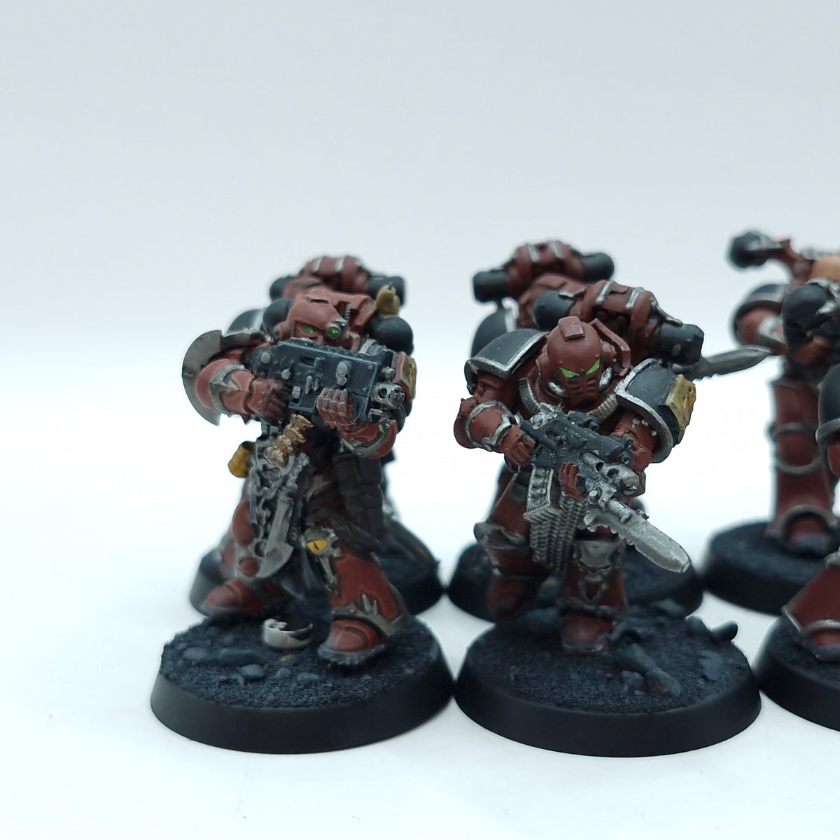 Warhammer Horus Heresy: Space Marine Word Bearers Tactical Squad - Well Painted (BTD58)