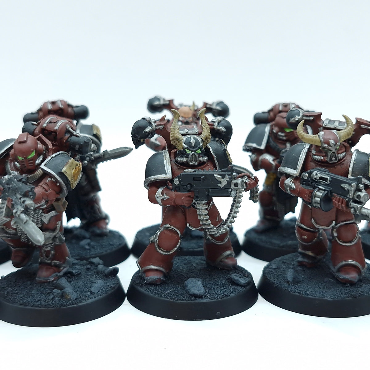 Warhammer Horus Heresy: Space Marine Word Bearers Tactical Squad - Well Painted (BTD58)