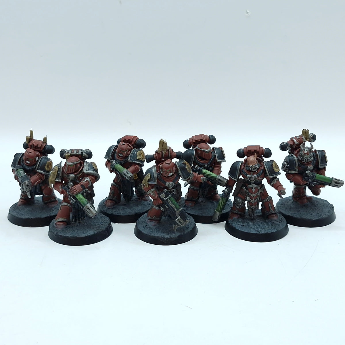 Warhammer Horus Heresy: Space Marine Word Bearers Support Squad - Well Painted (AD229)