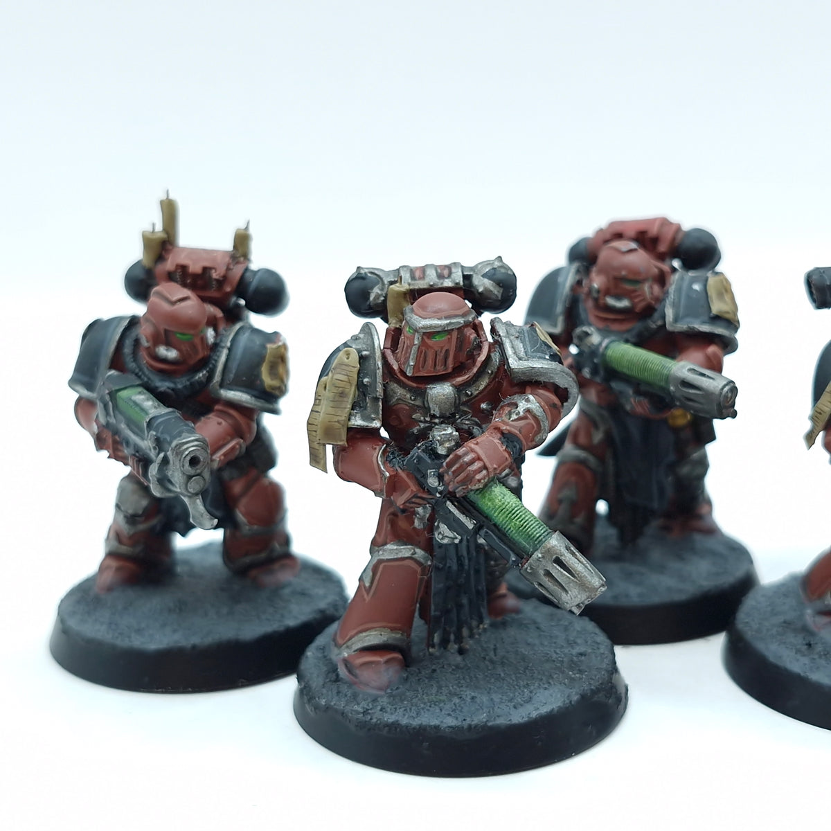 Warhammer Horus Heresy: Space Marine Word Bearers Support Squad - Well Painted (AD229)
