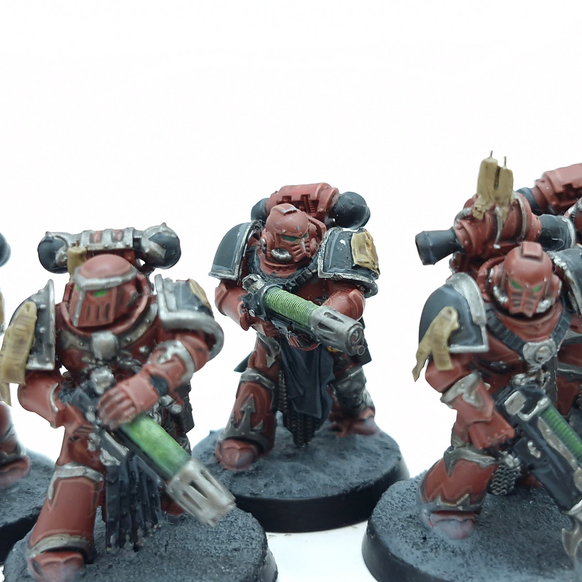 Warhammer Horus Heresy: Space Marine Word Bearers Support Squad - Well Painted (AD229)