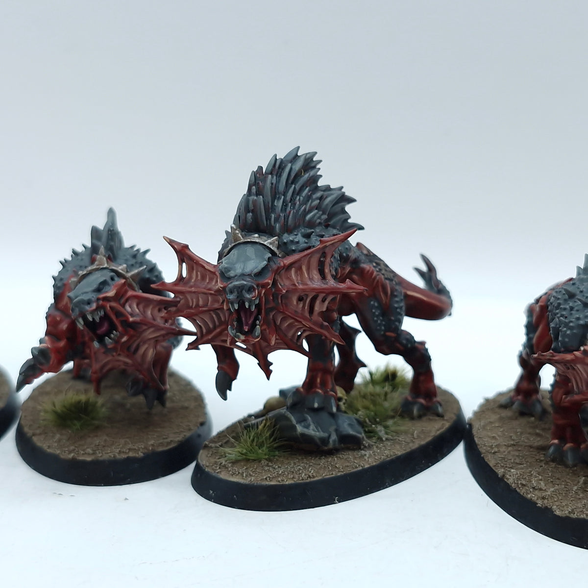 Warhammer Age of Sigmar: Blades of Khorne Flesh Hounds - Well Painted (AH193)