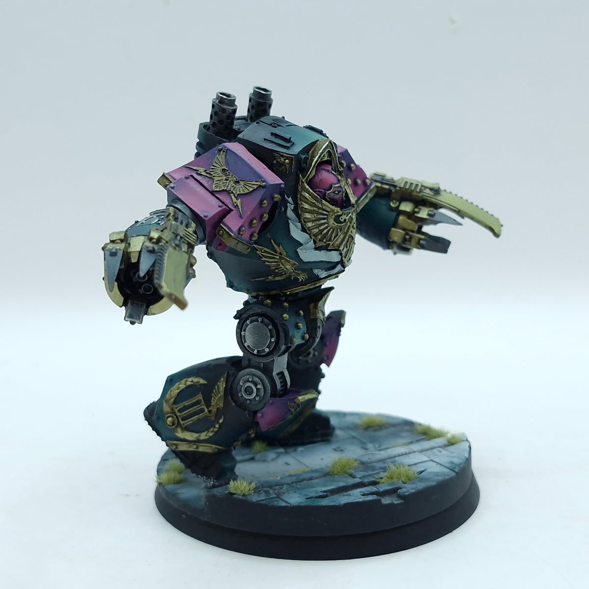 Warhammer Horus Heresy: Space Marines Emperor's Children Contemptor Dreadnought - Well Painted (AP031)