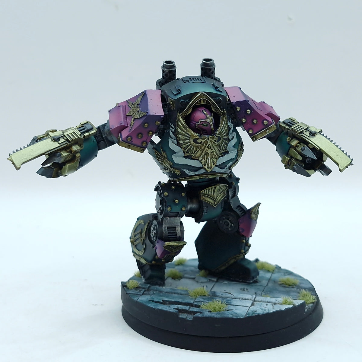 Warhammer Horus Heresy: Space Marines Emperor's Children Contemptor Dreadnought - Well Painted (AP031)