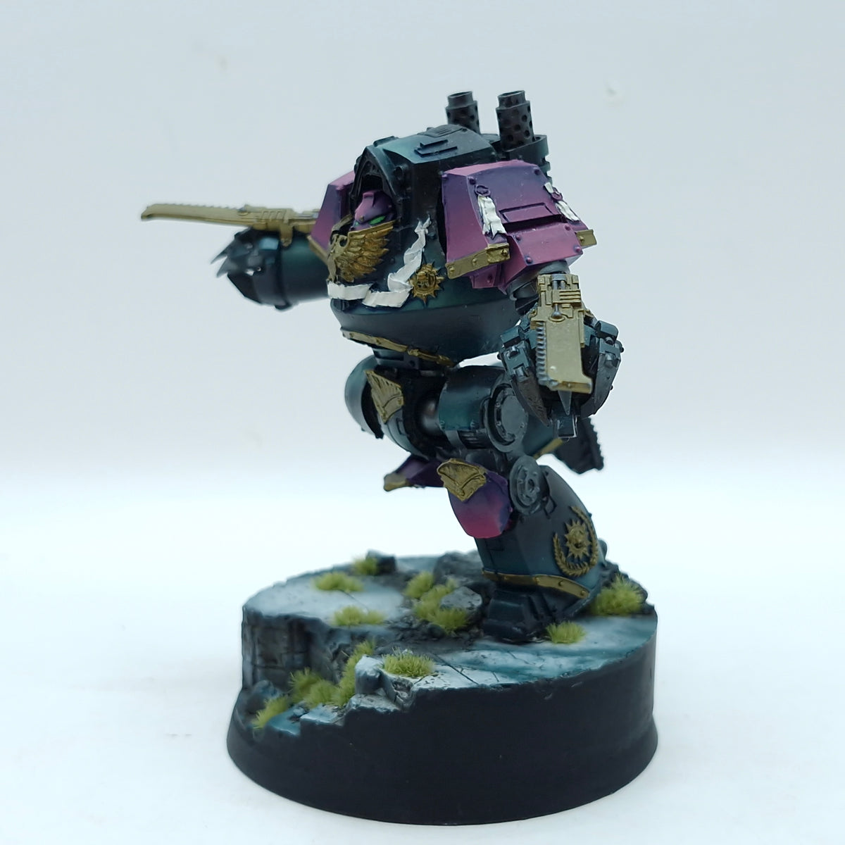 Warhammer Horus Heresy: Space Marines Emperor's Children Contemptor Dreadnought - Well Painted (BN129)