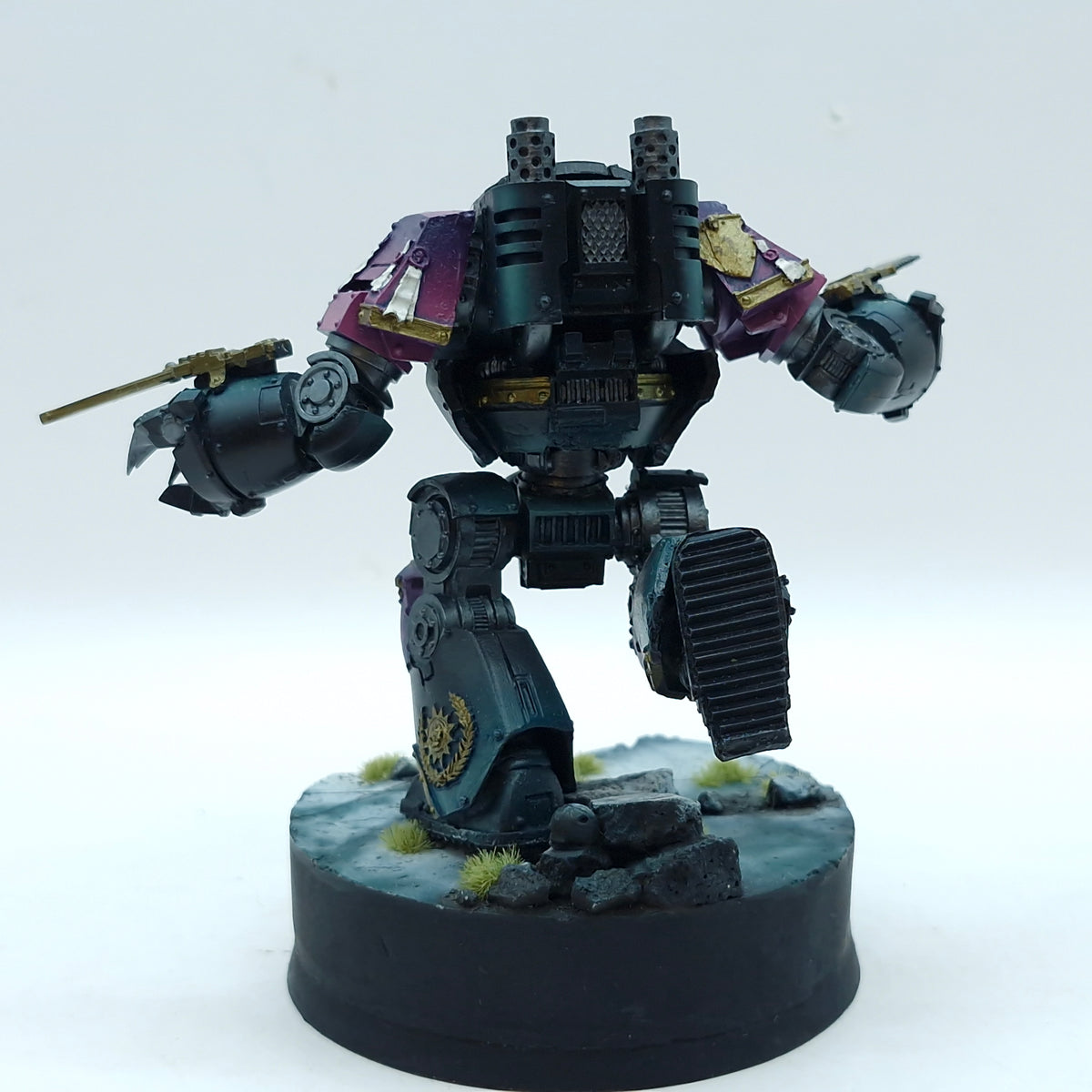 Warhammer Horus Heresy: Space Marines Emperor's Children Contemptor Dreadnought - Well Painted (BN129)