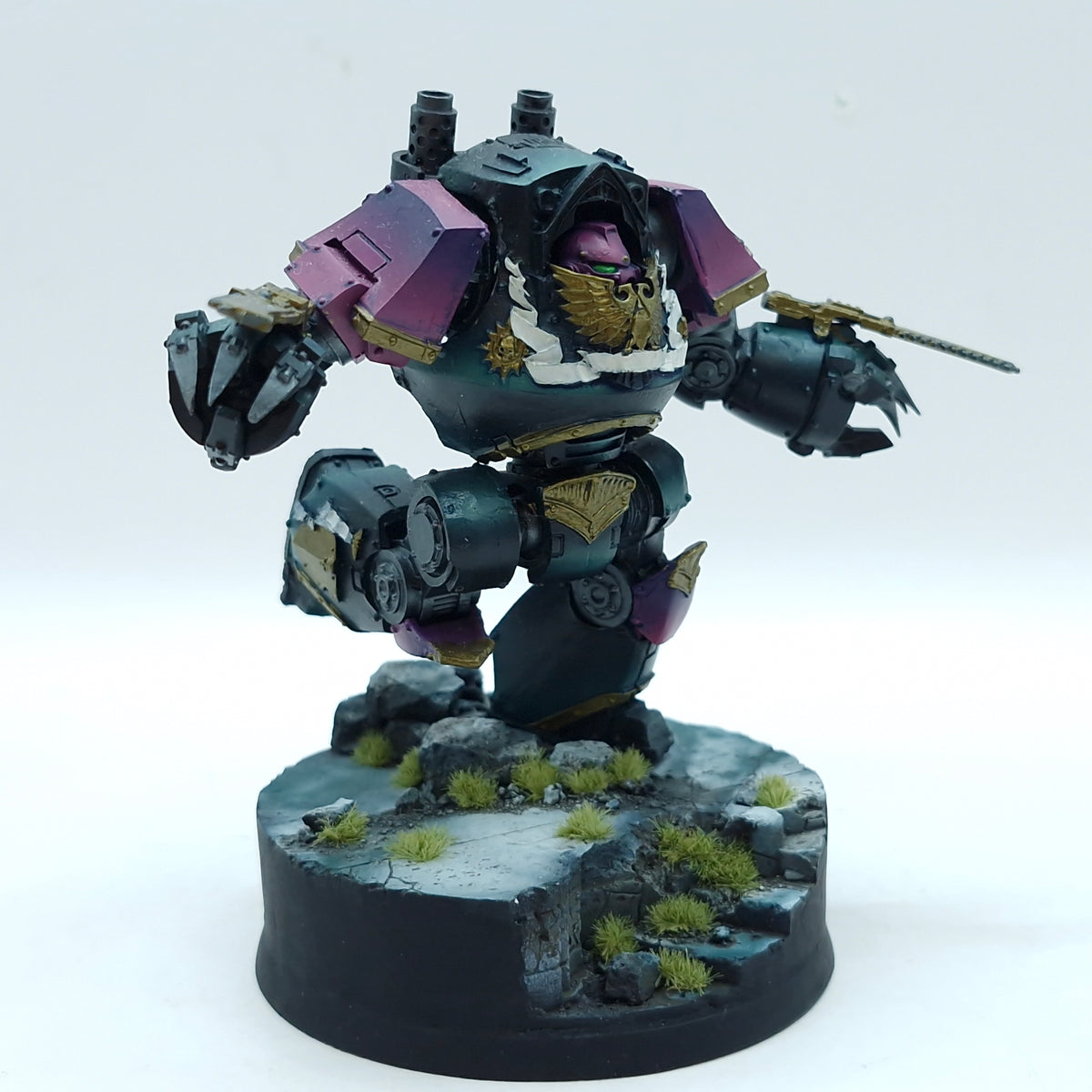 Warhammer Horus Heresy: Space Marines Emperor's Children Contemptor Dreadnought - Well Painted (BN129)