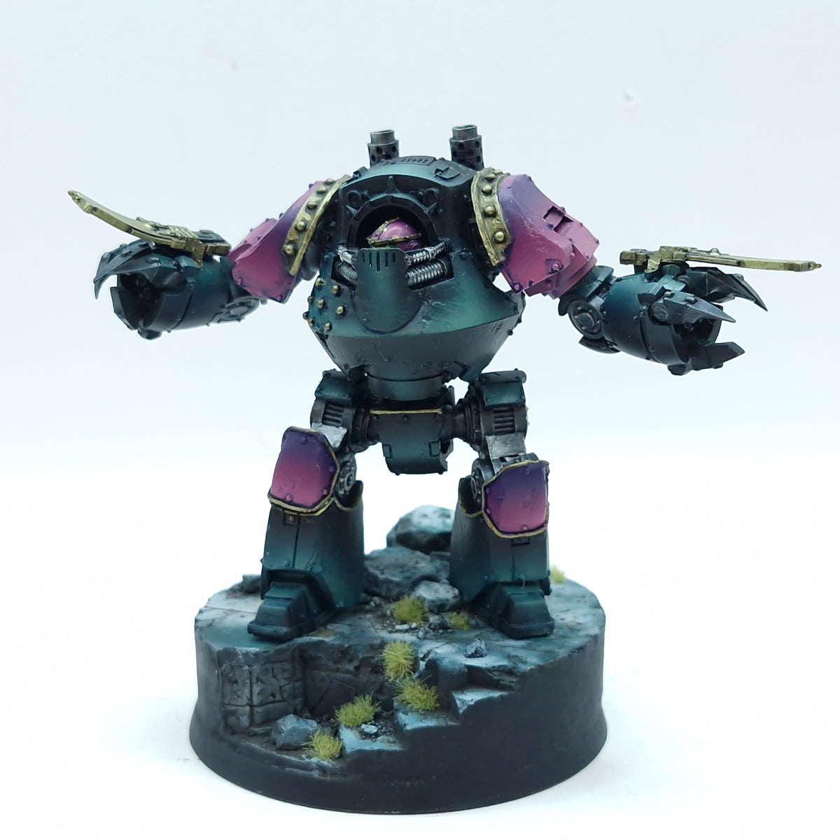 Warhammer Horus Heresy: Space Marines Emperor's Children Contemptor Dreadnought - Well Painted (AH016)