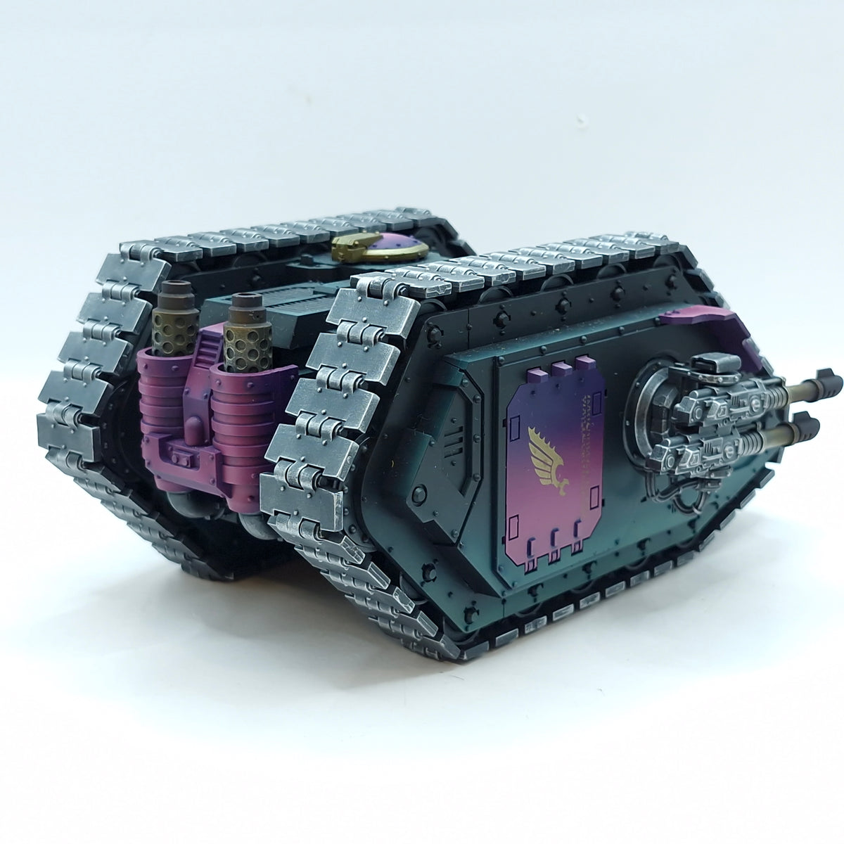 Warhammer Horus Heresy: Space Marines Emperor's Children Land Raider Carrier - Well Painted (AAZ14)