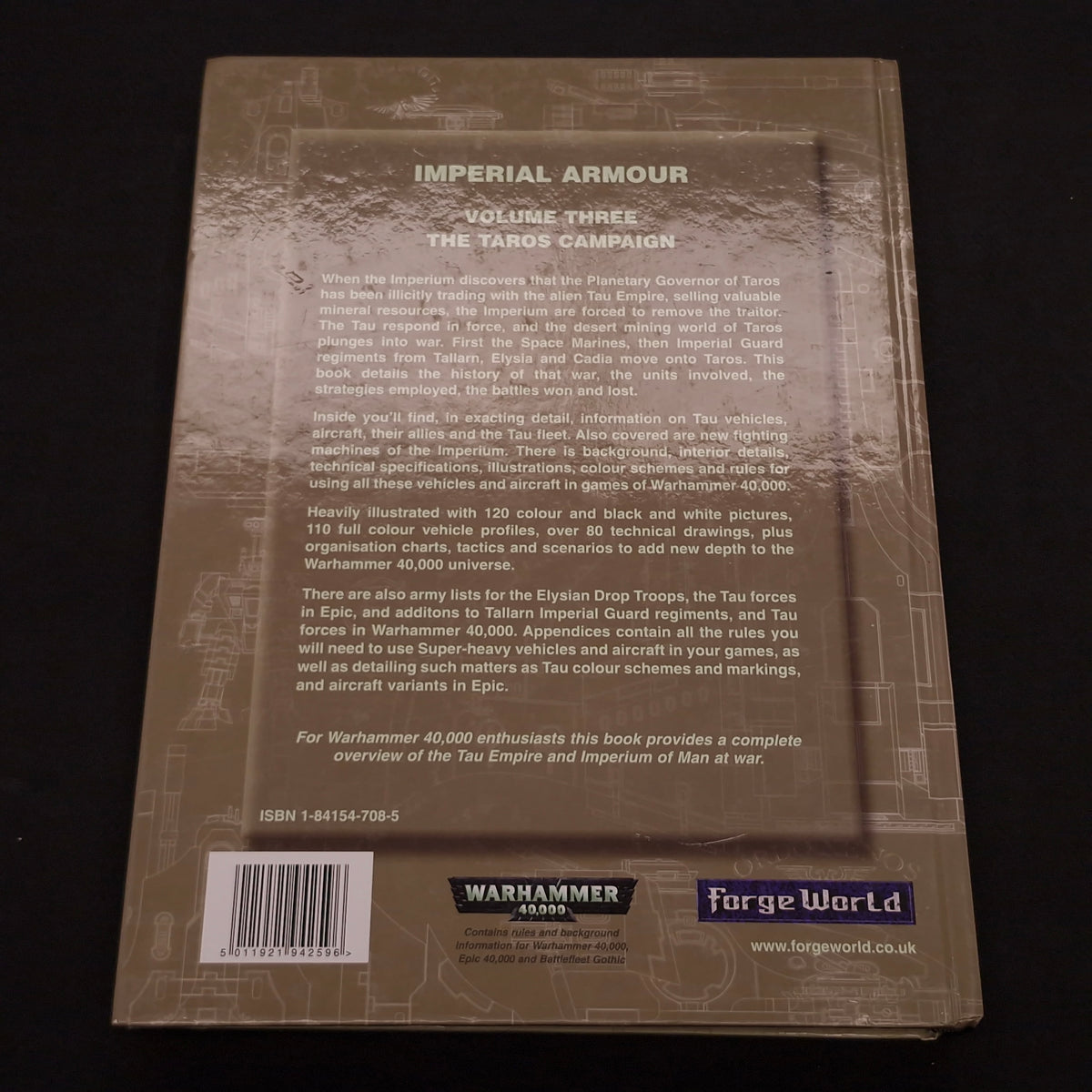 Warhammer 40k: Imperial Armour Volume Three - The Taros Campaign (AS782)