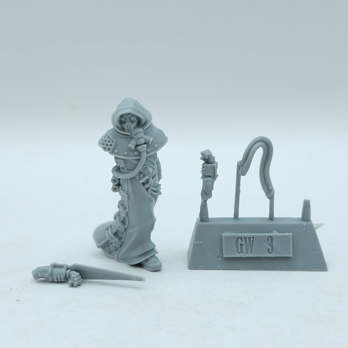 Warhammer Necromunda: Yageloth, the Master of Whispers Delaque Bounty Hunter - Missing Cloak (BSB31)