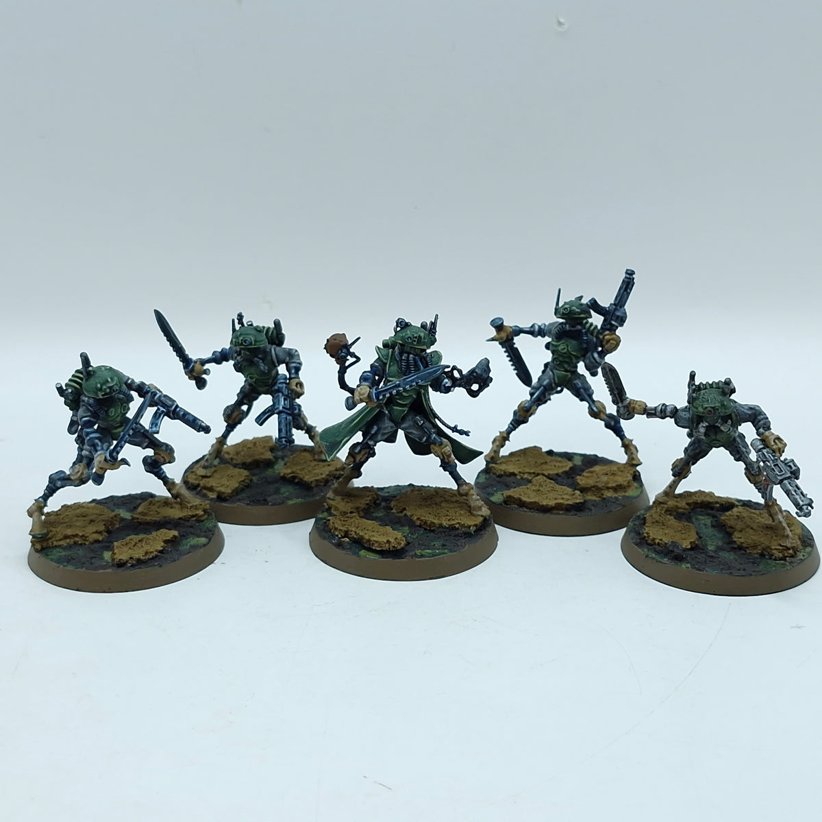 Warhammer 40k: Adeptus Mechanicus Sicarian Infiltrators - Well Painted (BTC02)