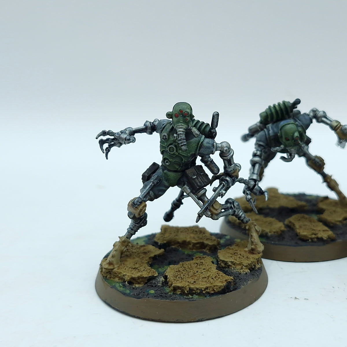 Warhammer 40k: Adeptus Mechanicus Sicarian Ruststalkers - Well Painted (BC122)