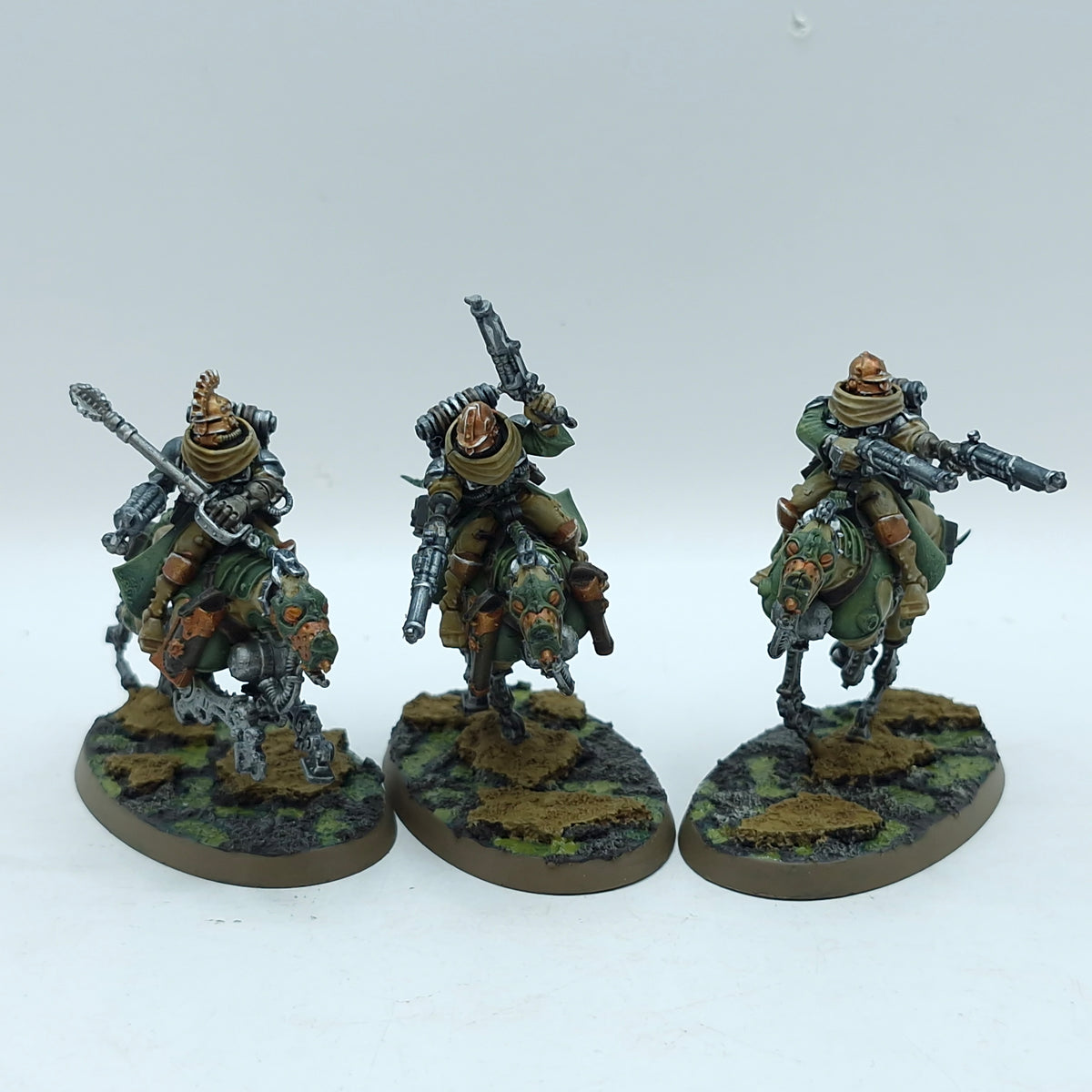 Warhammer 40k: Adeptus Mechanicus Serberys Sulphurhounds - Well Painted (BTC04)