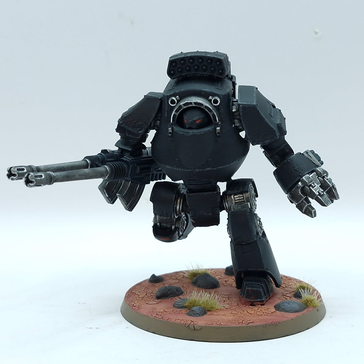 Warhammer Horus Heresy: Space Marines Dark Angels Contemptor Dreadnought - Painted (BTB09)
