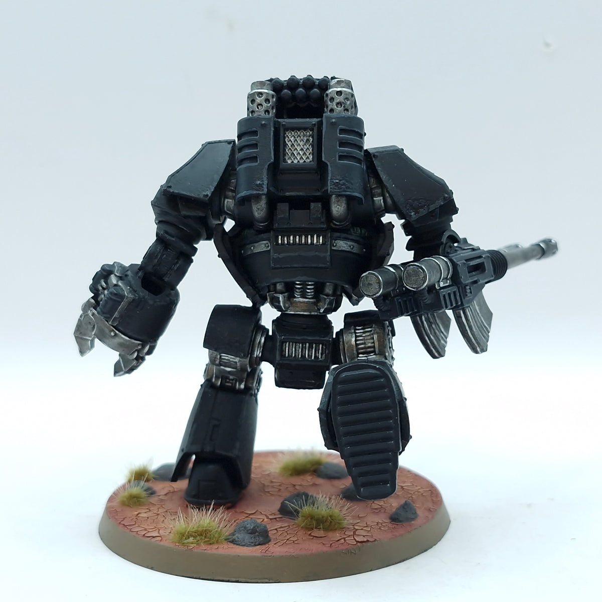 Warhammer Horus Heresy: Space Marines Dark Angels Contemptor Dreadnought - Painted (BTB09)