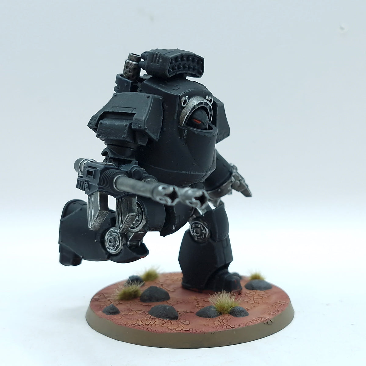 Warhammer Horus Heresy: Space Marines Dark Angels Contemptor Dreadnought - Painted (BTB09)