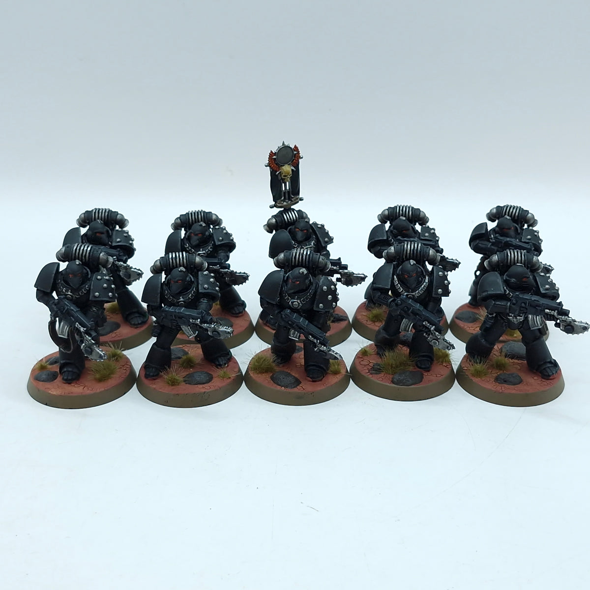 Warhammer Horus Heresy: Space Marines Dark Angels Tactical Squad - Painted (BTC14)