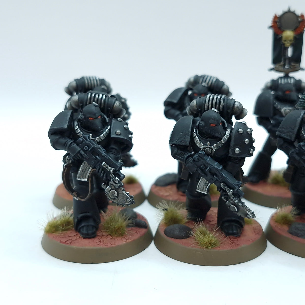 Warhammer Horus Heresy: Space Marines Dark Angels Tactical Squad - Painted (BTC13)
