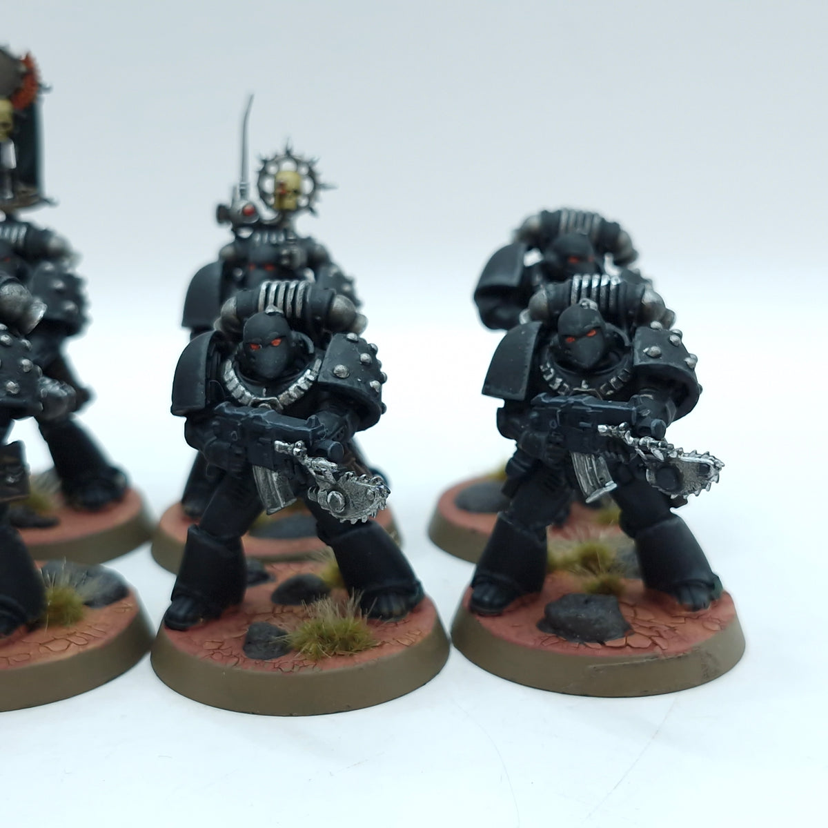 Warhammer Horus Heresy: Space Marines Dark Angels Tactical Squad - Painted (BTC13)