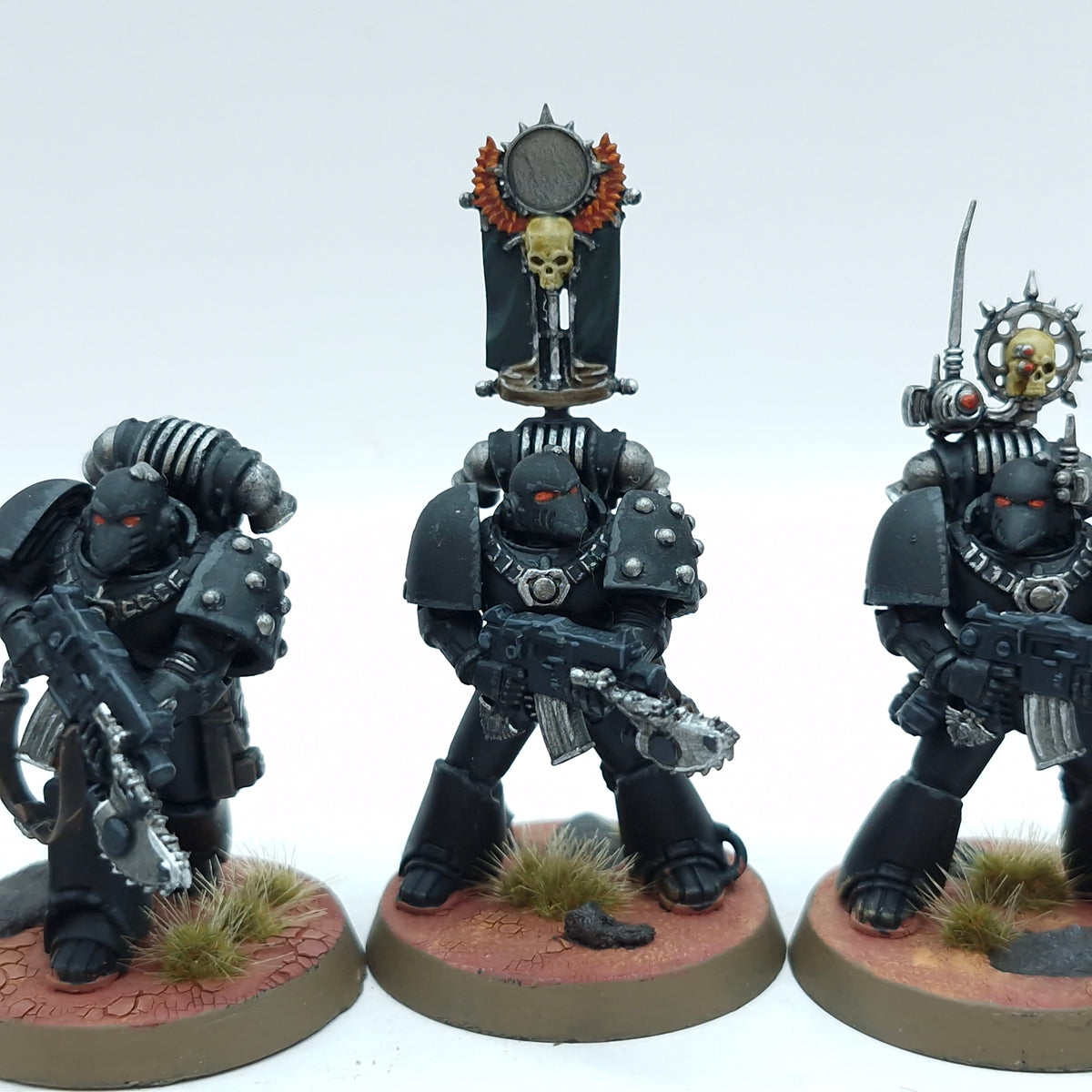 Warhammer Horus Heresy: Space Marines Dark Angels Tactical Squad - Painted (BTC13)