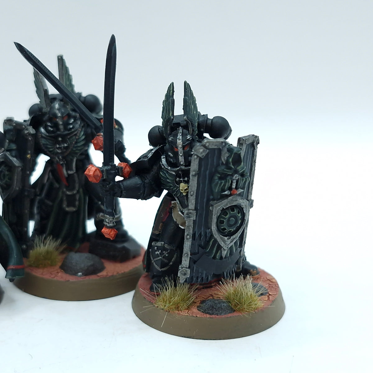Warhammer Horus Heresy: Space Marines Dark Angels Deathwing Companions - Painted (BTC12)