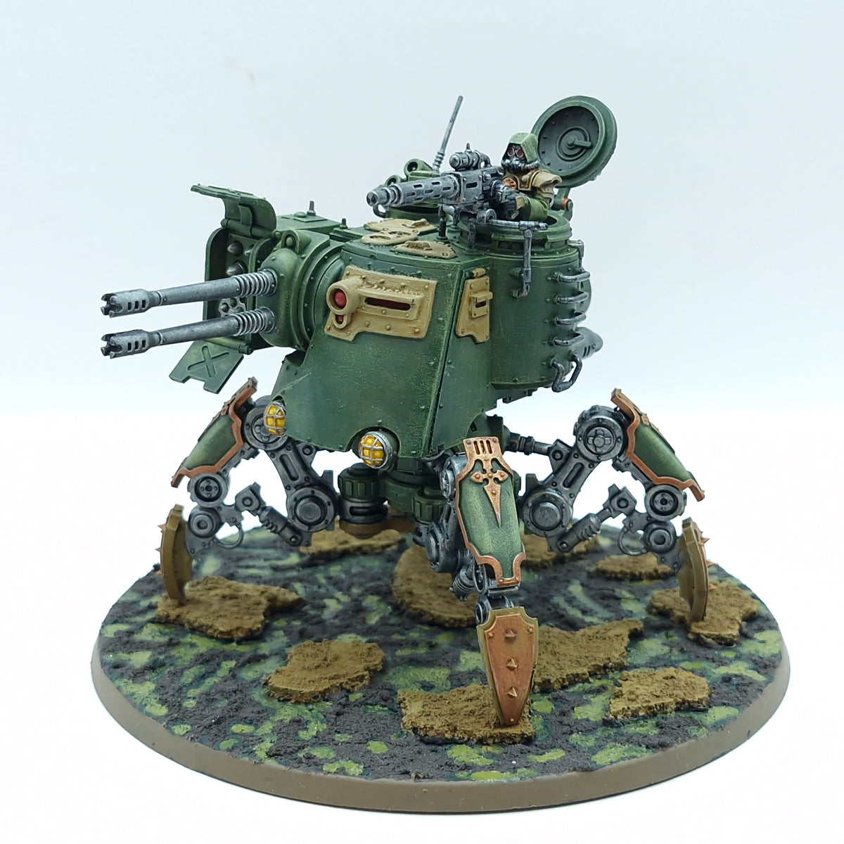 Warhammer 40k: Adeptus Mechanicus Onager Dunecrawler - Well Painted (BAZ03)