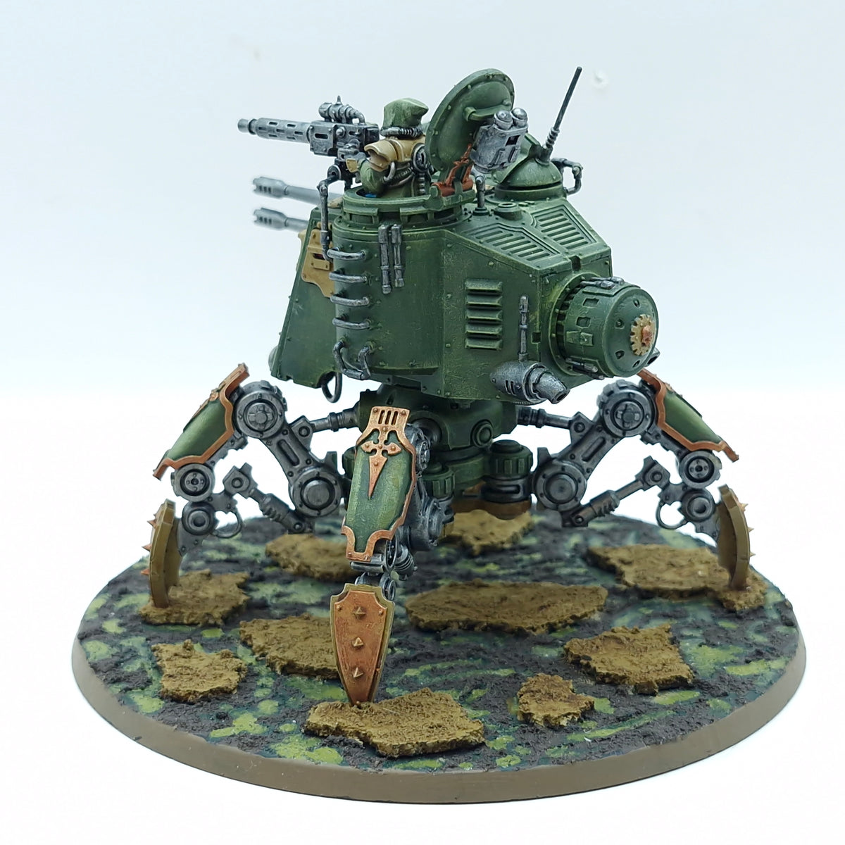 Warhammer 40k: Adeptus Mechanicus Onager Dunecrawler - Well Painted (BAZ03)