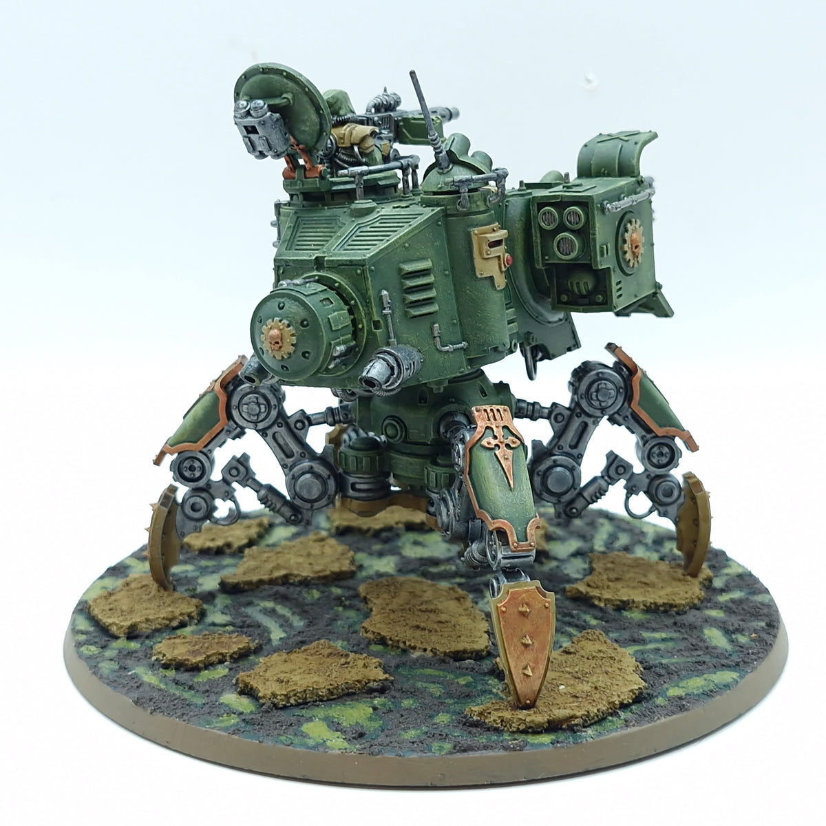 Warhammer 40k: Adeptus Mechanicus Onager Dunecrawler - Well Painted (BAZ03)