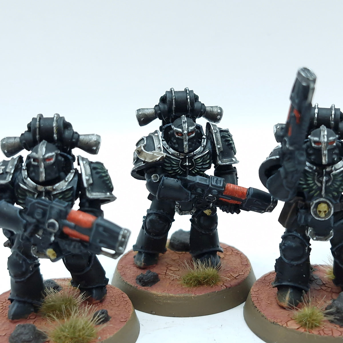 Warhammer Horus Heresy: Space Marines Dark Angels Dreadwing Interemptor Squad - Painted (BTC20)