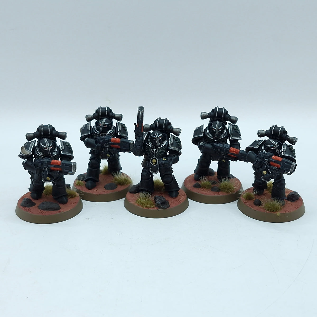 Warhammer Horus Heresy: Space Marines Dark Angels Dreadwing Interemptor Squad - Painted (BTC16)