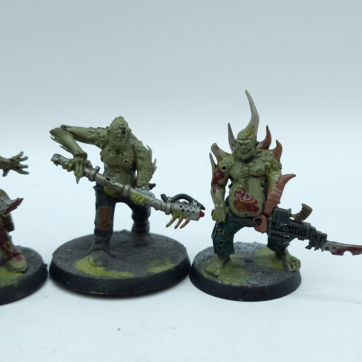 Warhammer 40k: Death Guard Poxwalkers - Painted (AD072)