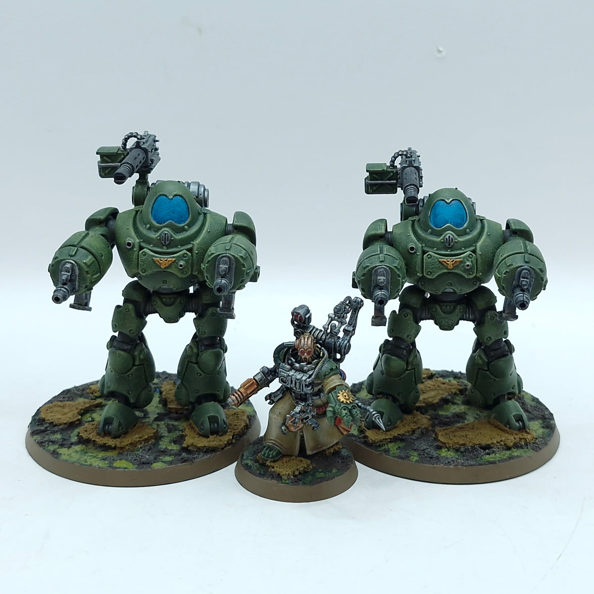 Warhammer 40k: Adeptus Mechanicus Kastelan Robots - Well Painted (BTC50)