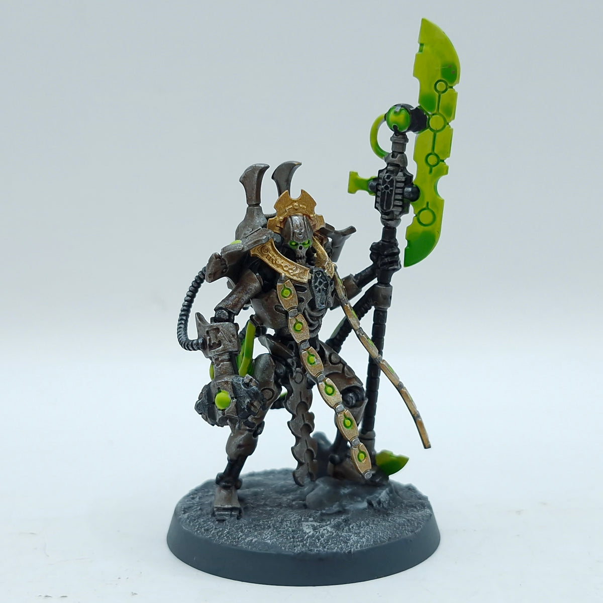 Warhammer 40k: Necron Indomitus Overlord - Painted (BP191)