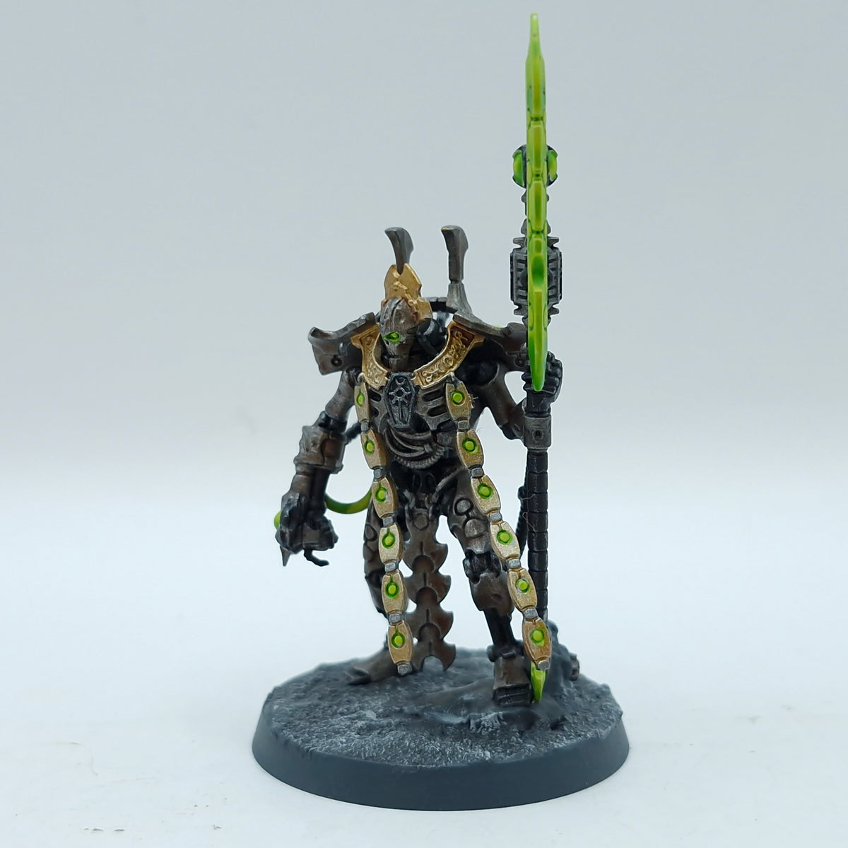 Warhammer 40k: Necron Indomitus Overlord - Painted (BP191)