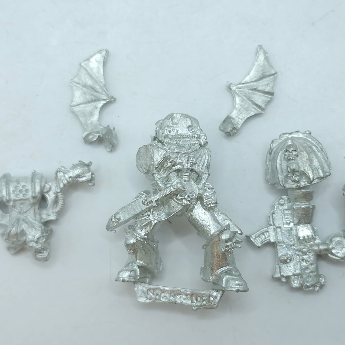 Warhammer 40k: Chaos Space Marines Night Lords Metal Hero - Rare OOP (BH174)
