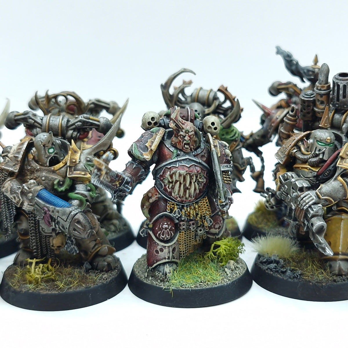 Warhammer 40k: Death Guard Plague Marines - Painted (BR109)