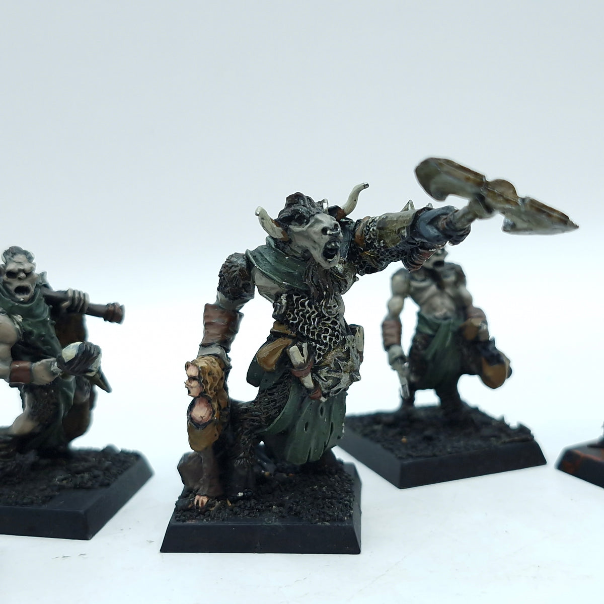 Warhammer Mordheim: Beastmen Raiders Warband OOP Rare (AC075)