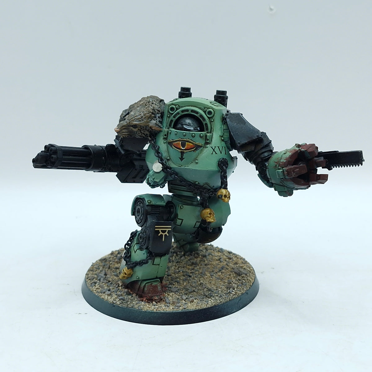 Warhammer Horus Heresy: Space Marine Sons of Horus Contemptor Dreadnought - Painted (AH031)