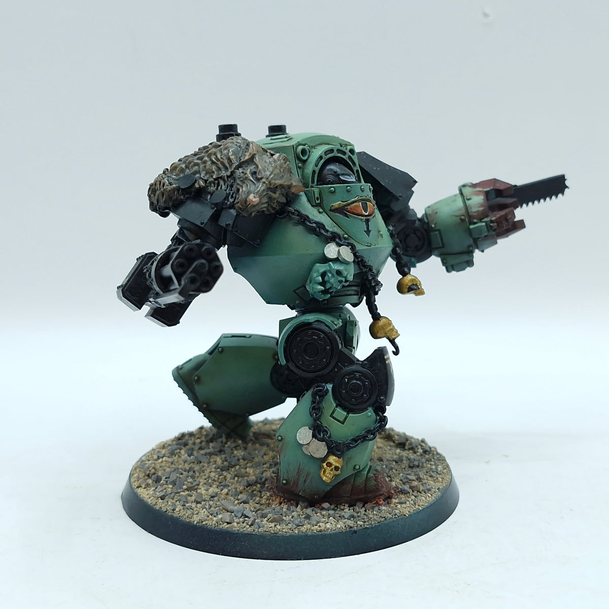 Warhammer Horus Heresy: Space Marine Sons of Horus Contemptor Dreadnought - Painted (AH031)