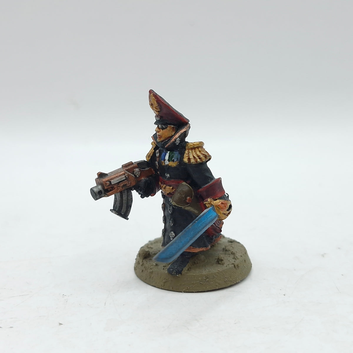 Warhammer 40k: Astra Militarum Cadian Metal Commissar - Painted (AE007)
