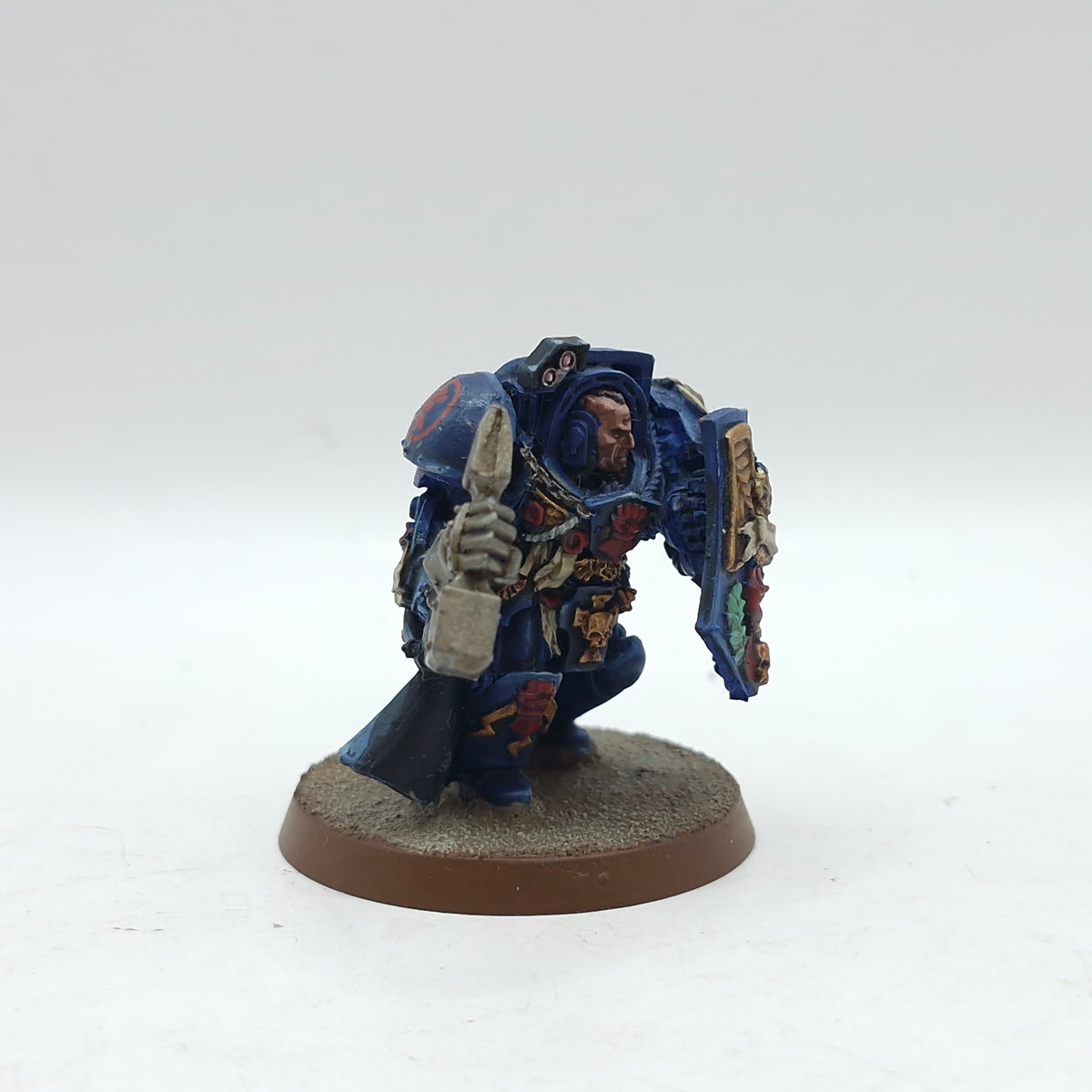 Warhammer 40k: Space Marine Crimson Fists Captain Lysander Finecast - Well Painted (AH127)