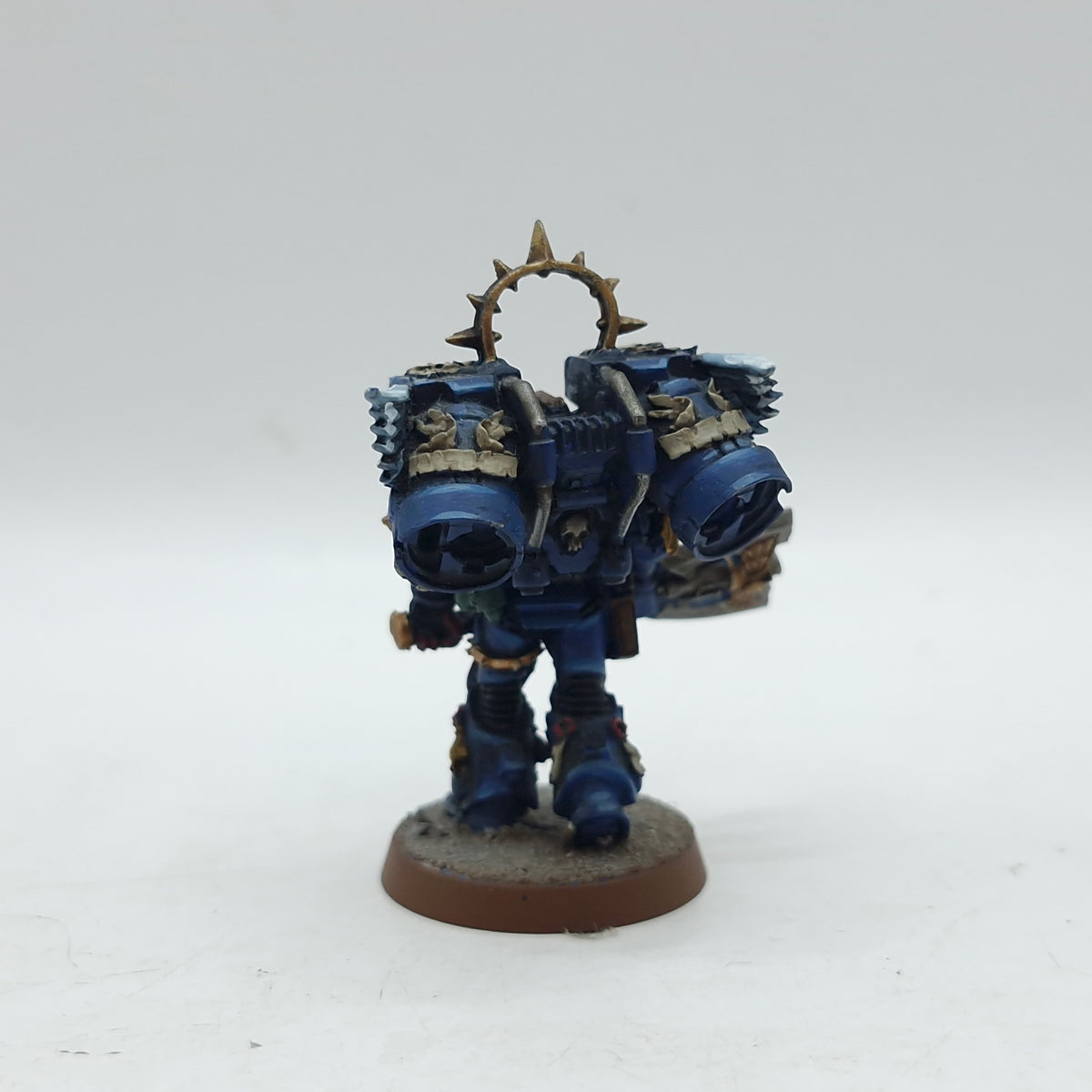 Warhammer 40k: Space Marine Crimson Fists Lord Executioner - Well Painted (AT141)