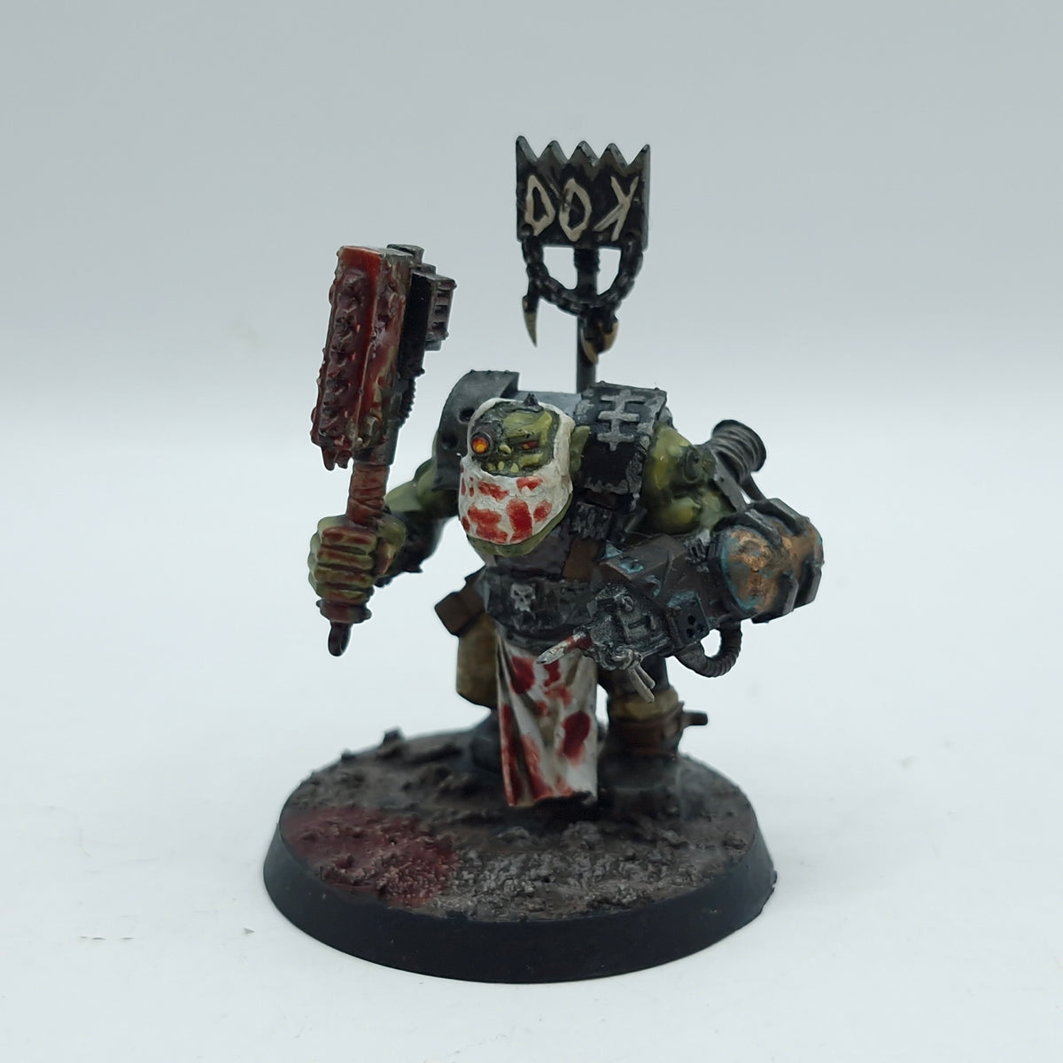 Warhammer 40k: Orks Converted Mek and Painboy - Well Painted (AI279)