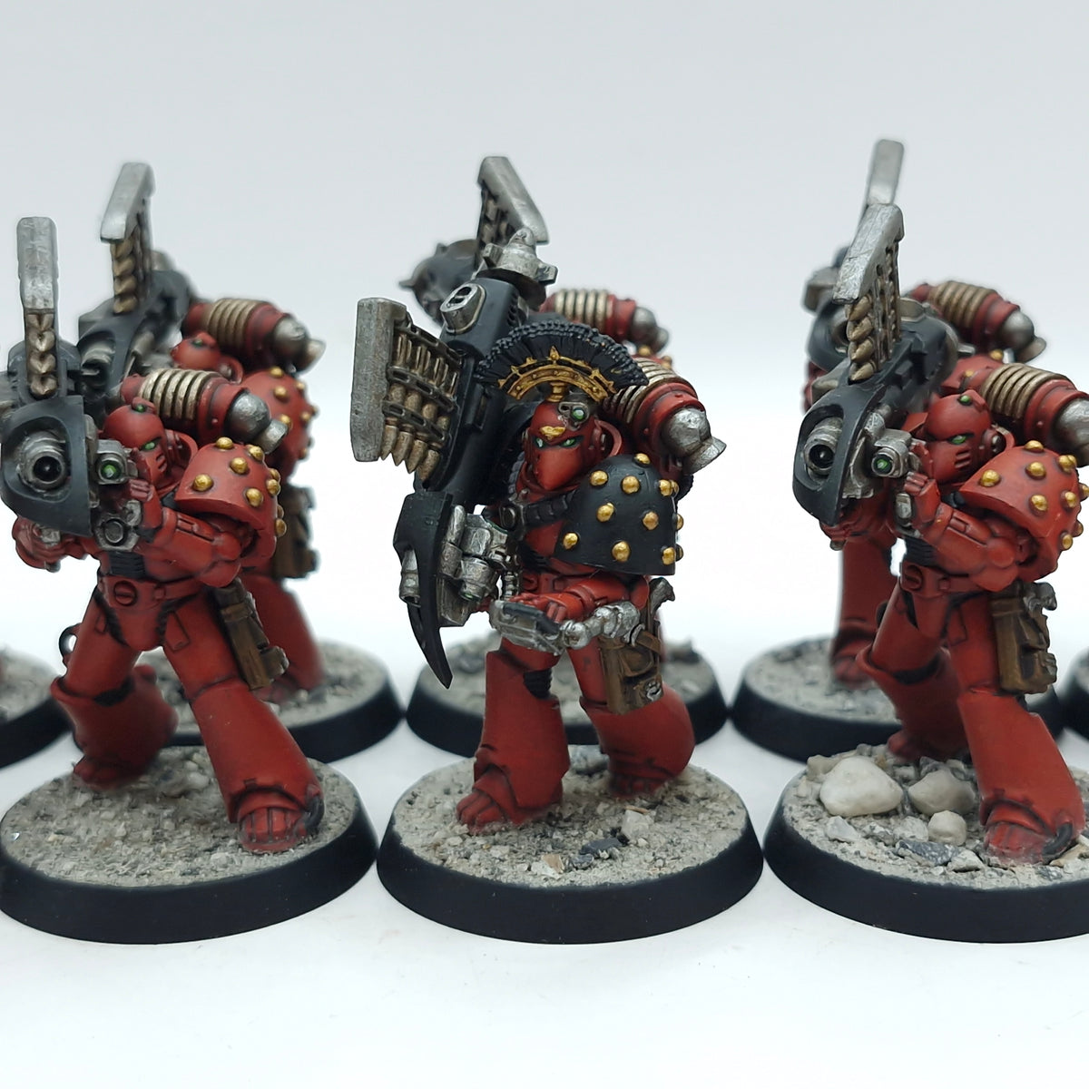 Warhammer Horus Heresy: Space Marines Blood Angels Support Squad - Well Painted (AD231)